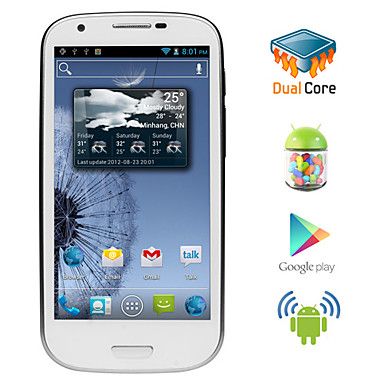 triton - android 4,1 smartphones CPU dual core com 4,6 poleg