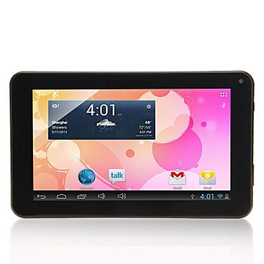 New P72 - Android 4.1.1 Pad com 7 polegadas tela Multi-Touch